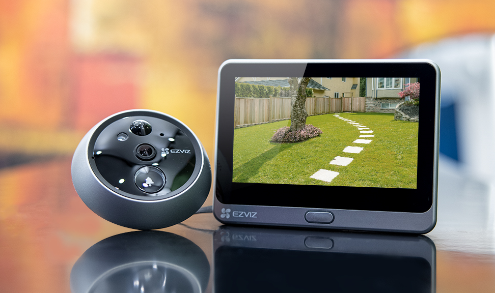Ezviz DP2C Wire-free Peephole Camera Doorbell