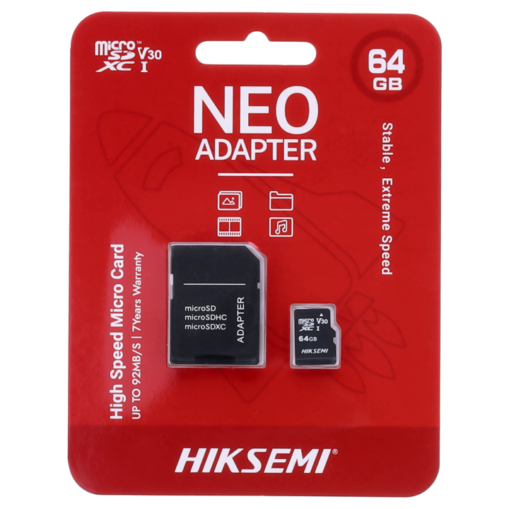 Hiksemi NEO TF SD Memory Card 64GB – HS-TF-C1 64G