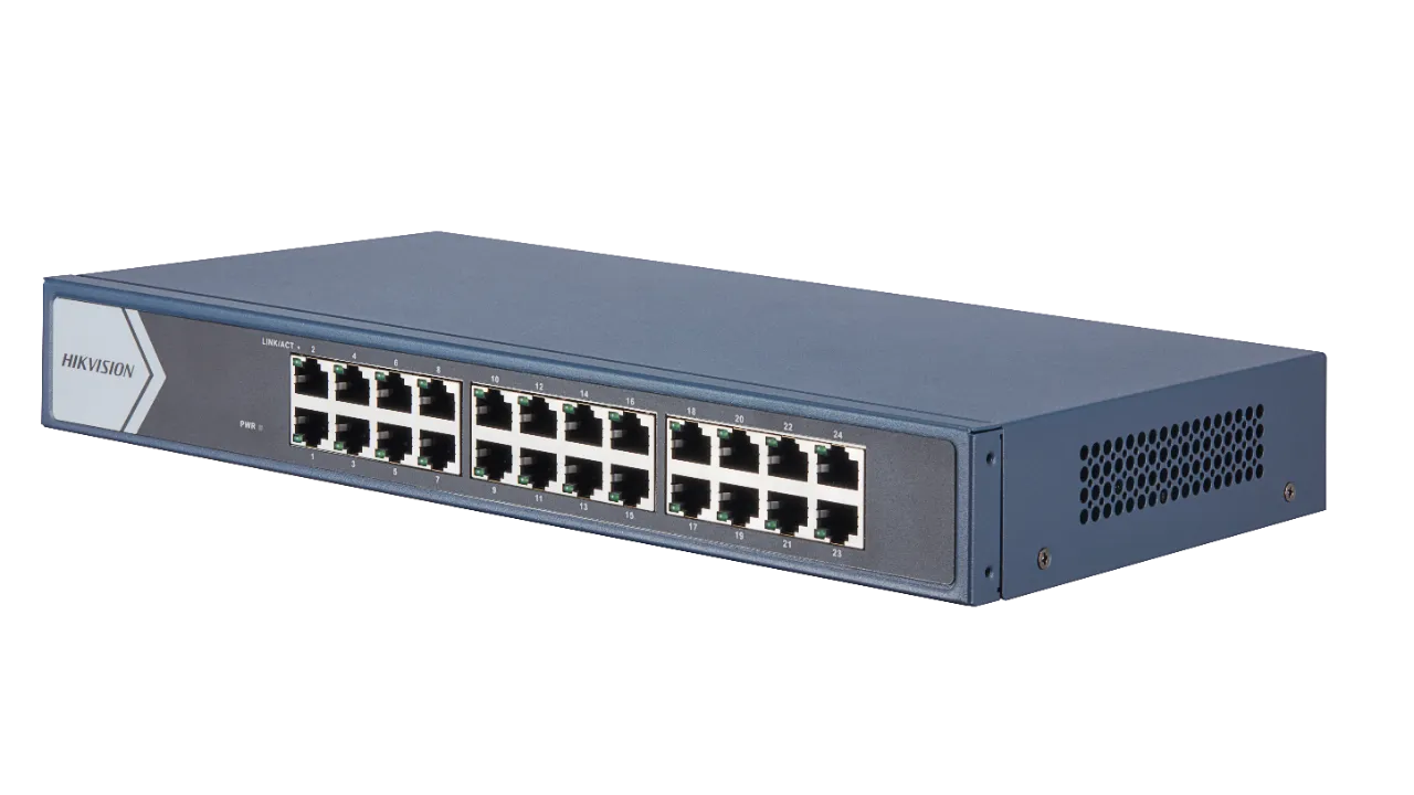 Hikvision 24-Port Gigabit Switch – DS-3E0524-E©