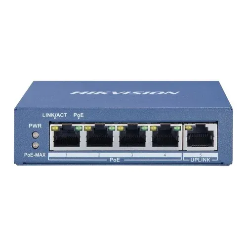Hikvision 4 Port Gigabit Smart POE Switch – DS-3E1505P