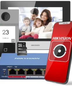 Hikvision IP video intercom kit – DS-KIS604-S©