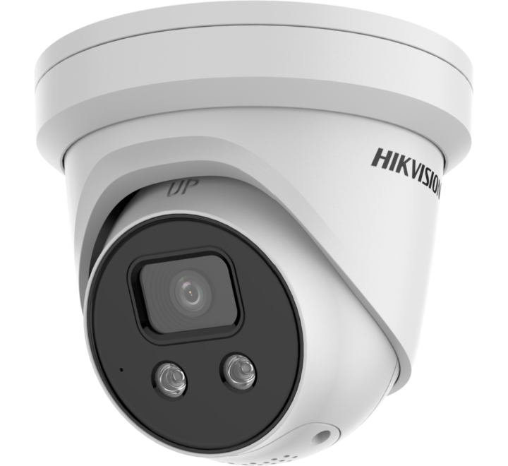 Hikvision 4K AcuSense Strobe Light and Audible Warning Fixed Turret Network Camera